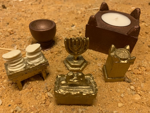 Hebrew Tabernacle Furniture Set: Small - Click Image to Close